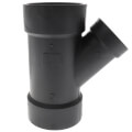 Product Image of 3" x 3" x 2" Hub ABS DWV 45-Degree Reducing Wye (5810R)