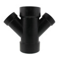 Product Image of 3" x 3" x 2" x 2" H x H x H ABS 45° Double Wye (5834R)