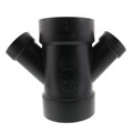 Product Image of 4" x 4" x 2" x 2" H x H x H ABS 45° Double Wye (5834R)
