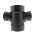 Product Image of 3" x 3" x 2" x 2" H x H x H ABS Double Sanitary Tee (5835R)