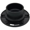 Product Image of 4" x 3" Hub ABS Closet Flange with Knockout Test Plug (5855)