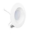 Product Image of 6" Retrofit 5000K Integrated LED Recessed Light Kit 12W 1100LM Remodel, Dimmable, Wet Rated - Daylight (6 Pack)