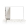 Product Image of 2' x 2' 5000K 3900/5200/6500 Lumen 0-10V Adjustable Watt Backlit Panel Light (4 Pack)