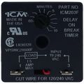 Product Image of ICM203F Delay on Break Timer, 6" Wire Leads (.03-10 Minute Knob Adjust. Delay)