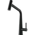 Product Image of Icon 14" Single Handle Pull-Out Kitchen Faucet (Matte Black), ICN-PO-MBK