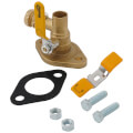 Product Image of 3/4" Sweat Isolator Flange with Drain