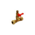 Product Image of 3/8" Comp / 1/2" Sweat End x 1/4" Comp Ice Maker Valve