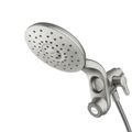 Product Image of Inly Aromatherapy Chrome 6 Function 6-1/2" Diameter Spray Head Eco Rainshower And Handshower, IN208C2