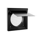Product Image of Premium Wall Vent 6" Galvalume Steel Wall Vent (Black)