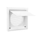 Product Image of Premium Wall Vent 6" Galvalume Steel Wall Vent (White)