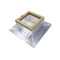 Product Image of DryerJack 8" Insulated Aluminum Roof Curb for Flat Roofs
