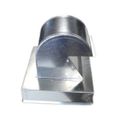 Product Image of DryerJack 486U Galvalume Steel Dryer Roof Vent for Flat Roofs, Curb Mount