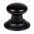Product Image of Decorative Air-Activated Switch-Button - Nautical, Matte Black (STDN-MBLK)