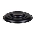Product Image of Decorative Air-Activated Switch-Button - Vintage, Matte Black (STDV-MBLK)