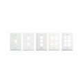Product Image of 3 Port Faceplate 1 Gang, White (Includes Ports), BAL-PP3