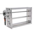 Product Image of Manual Balancing Damper 28" x 12" w/ Locking Quad, MBD-2812