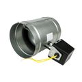 Product Image of 14" Power Open, Spring Closed Outside Air Dampers (1/2" Shaft, Brass Bushings), OAD-14-NA