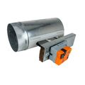 Product Image of Rheem 5" Round Retro Zone Damper - 35 Sec. Belimo 3-Wire Actuator, RRD-05