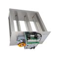 Product Image of 18" x 10" Modulating Commercial Zone Damper - Bottom Mount, ZD-1810-BM