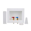 Product Image of Du-All 1/2" PEX Crimp Washing Machine Outlet Box w/ 1/4 Turn Ball Valves