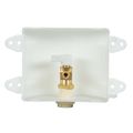 Product Image of 1/2" CPVC Ice Machine Outlet Box w/ 1/4 Turn Valve