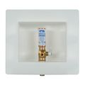 Product Image of 1/2" Expansion PEX Ice Machine Outlet Box w/ 1/4 Turn Water Hammer Arrestor Valve