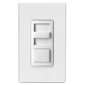 Product Image of Single-Pole/3-Way IllumaTech Powerline Fluorescent Slide Dimmer, 600VA - White (120V)