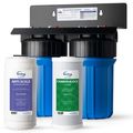 Product Image of 2-Stage Whole House Water Filtration System w/ Sediment CTO Filter & Anti-Scale Polyfilter