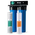 Product Image of 2 Stage Whole House Water Filter System w/ 20" Sediment & PFAS Reducing Filters