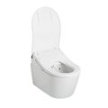 Product Image of CWT4474047CMFG#MS Washlet + Rp Wall Hung D Shape Toilet w/ RX Bidet Seat & Duofit In Wall 1.28 & 0.9 GPF Dual Flush Tank System (Matte Silver)