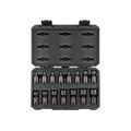 Product Image of 3/8" Drive 6-Point Universal Joint Impact Socket Set with Case, 15-Piece (1/4-1")