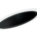 Product Image of 6" Round Super Slope Baffle Recessed Trim (White), 604W-WH