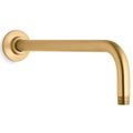 Product Image of Wall-Mount Rain Showerhead Arm and Flange (Moderne Brass), K-10124-2MB