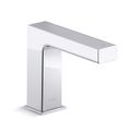 Product Image of Strayt Touchless Lav Faucet with Kinesis Sensor Technology and Concealed Mixer, DC Powered, 0.5 GPM, K-104S37-SANA-CP