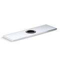 Product Image of 8" Escutcheon Plate for Insight and Kinesis Faucets (Square), K-13479-B-CP