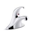 Product Image of Coralais Single Handle Centerset Lav Faucet w/ Pop-Up Drain, 0.5 GPM (Polished Chrome), K-15583-4RA-CP