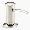 Product Image of Soap/lotion dispenser with Contemporary design (Clam shell packed) - Vibrant Polished Nickel, K-1895-C-SN