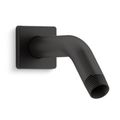 Product Image of Honesty Shower Arm and Flange (Matte Black), K-20005-BL