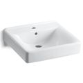 Product Image of Soho 20" x 18" 1-Hole Wall-Mount/Concealed Arm Bathroom Sink (White), K-2084-0