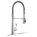Product Image of Simplice Semi-Professional 1-Handle Pull Out Kitchen Faucet with Spray (Polished Chrome), K-22033-CP