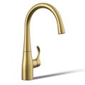 Product Image of Simplice 1-Handle Swing Spout Bar Faucet (Moderne Brass), K-22034-2MB