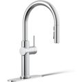 Product Image of Crue 1-Handle Pull Down Kitchen Faucet (Polished Chrome), K-22972-CP