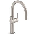 Product Image of Crue 1-Handle Swing Spout Bar Faucet (Stainless Steel), K-22975-VS