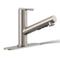 Product Image of Crue 1-Handle Pull Out Kitchen Faucet (Stainless Steel), K-22976-VS
