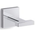 Product Image of Square Robe Hook (Polished Chrome), K-23290-CP