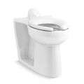 Product Image of Modflex Adjust-a-Bowl 1.28/1.6 gpf Floor-Mount Rear Spud Flushometer Bowl (White), K-25044-SS-0