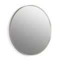 Product Image of Essential 28" Round Framed Mirror, Brushed Nickel, K-26050-BNL