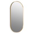 Product Image of Essential 20" x 40" Capsule Framed Mirror, Brushed Gold, K-26051-BGL