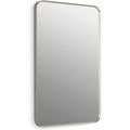 Product Image of Essential 22" x 34" Rectangular Framed Mirror, Brushed Nickel, K-26052-BNL