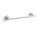 Product Image of Elate 12" Towel Bar (Polished Chrome), K-27288-CP